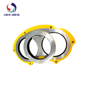 Phụ tùng bê tông Máy bơm bê tông Putzmeister Tấm mài mòn và Vòng cắt DN200 DN230 DN260