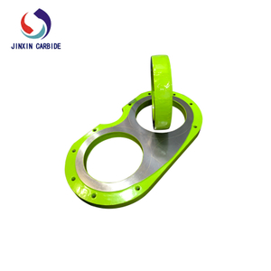 Khả năng chống mài mòn Tấm mài mòn cacbua vonfram Putzmeister DN200 DN230 DN260 Tấm mài mòn cảnh tượng và Vòng cắt
