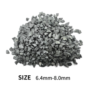 Hạt hợp kim vonfram Hạt hàn cacbua Yg8 Kích thước hạt khác nhau Bột kim loại
