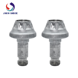 RK3-02P Hợp Kim Vonfram Đầu Dụng Cụ Khoan Khai Thác Than Cắt Khai Thác Chọn Chuôi Tròn Cắt Bit Phụ Tùng